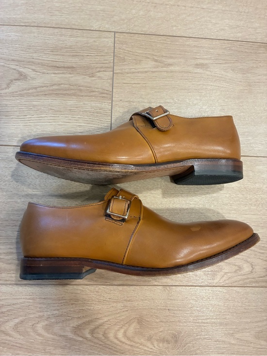 Allen Edmonds Men’s Plymouth Port Washington Monk Strap Shoe Walnut Size 9.5 main image 11